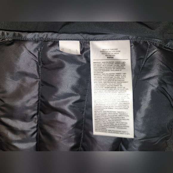 SKINS Compression Activewear Down Jacket SZ XS Black - Picture 10 of 11